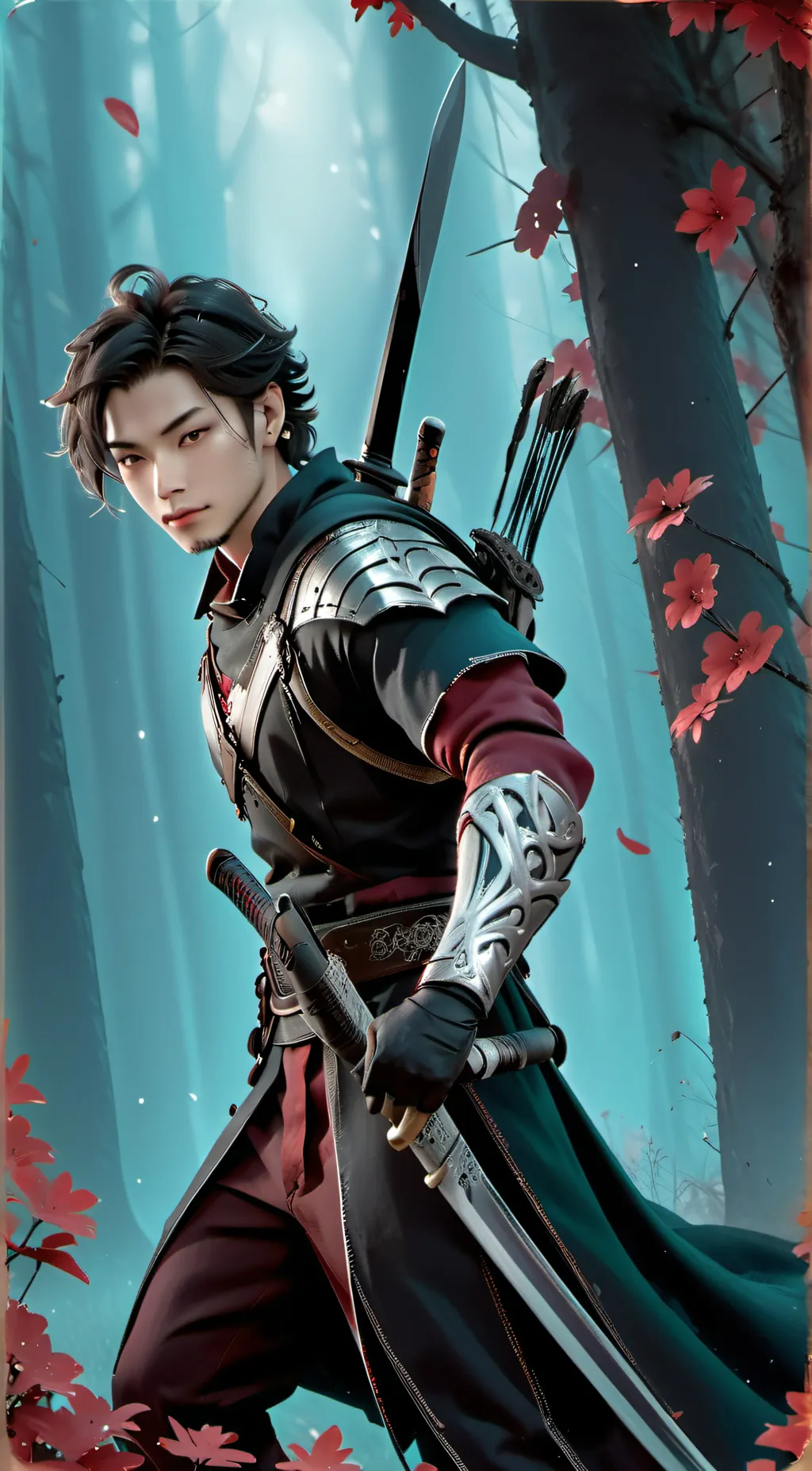 ai character: Alexander  background