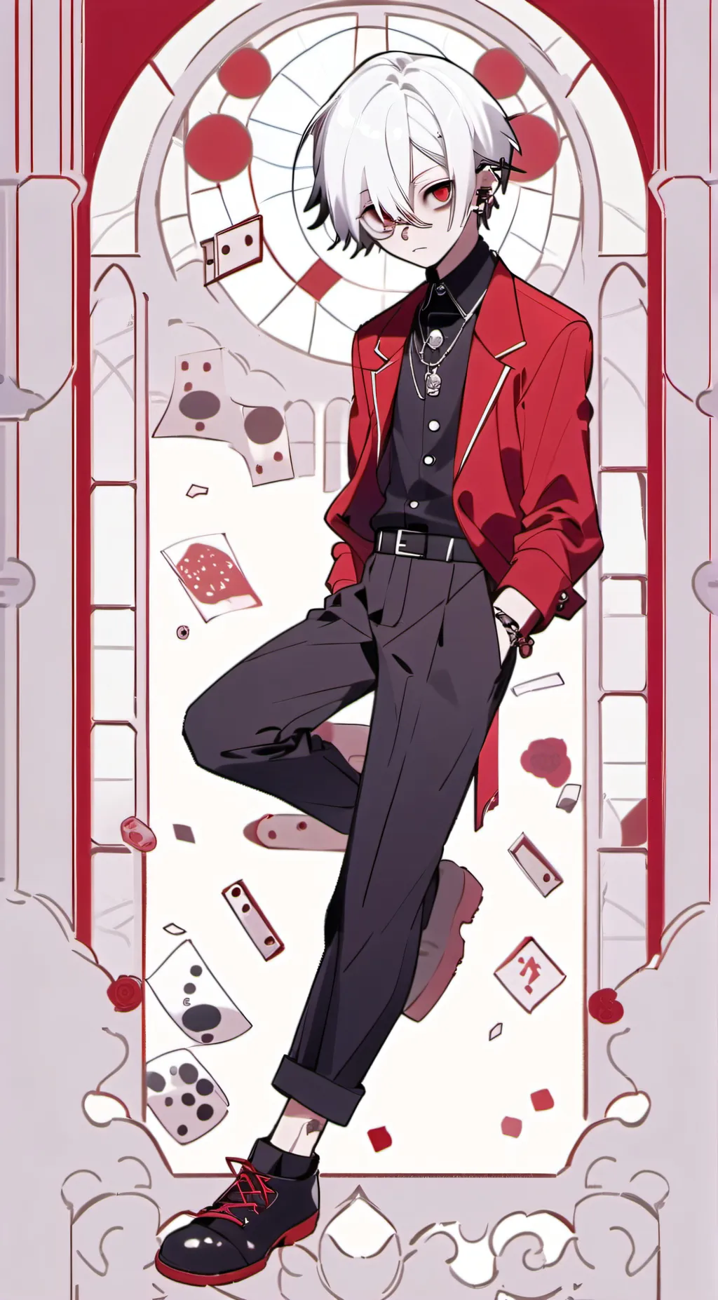 ai character: 雫 background