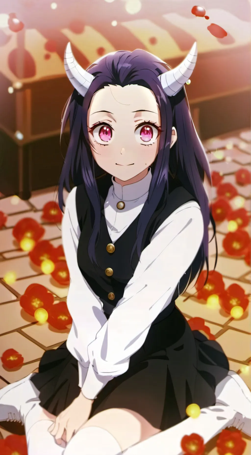 ai character: nezeko background