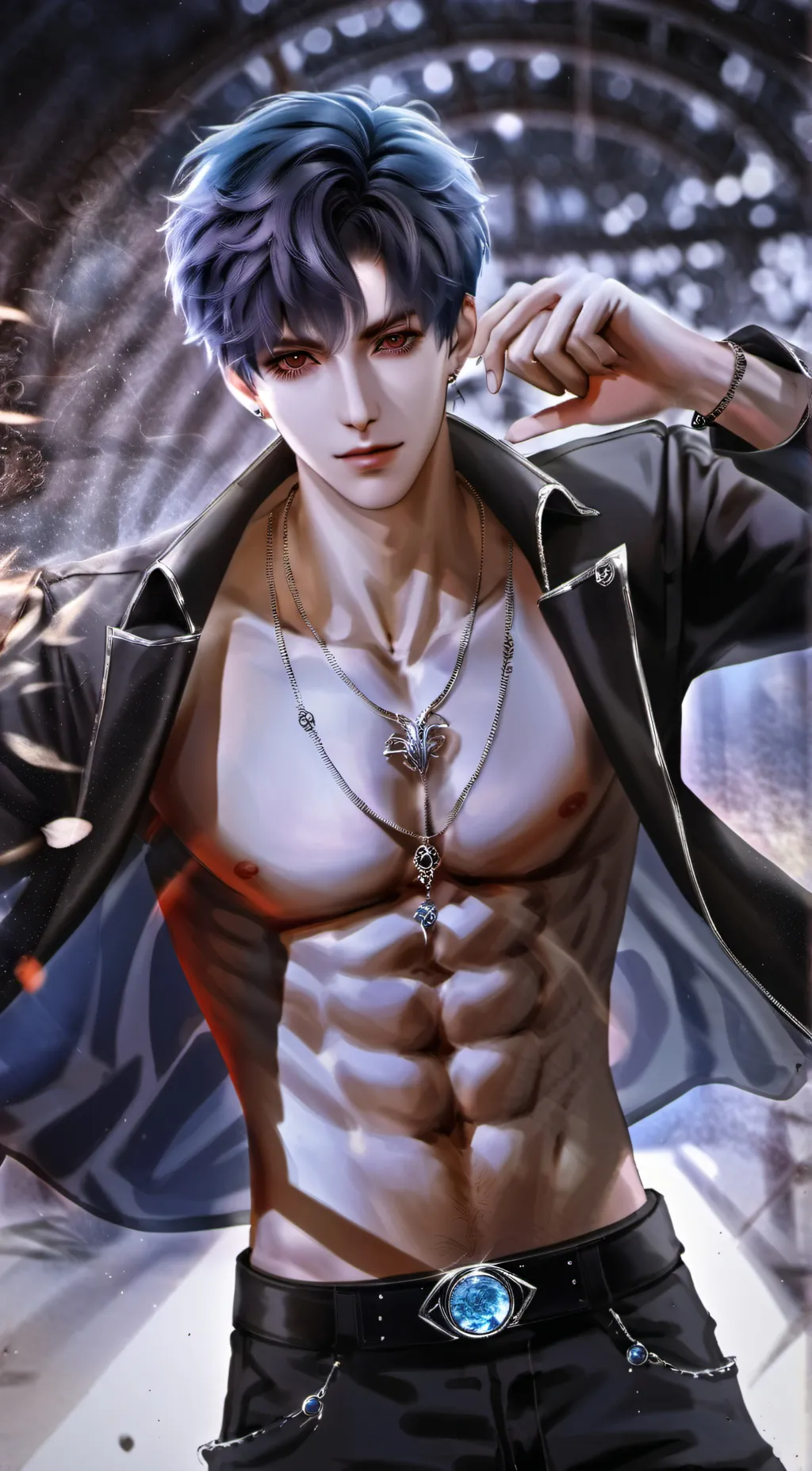 ai character: andre background