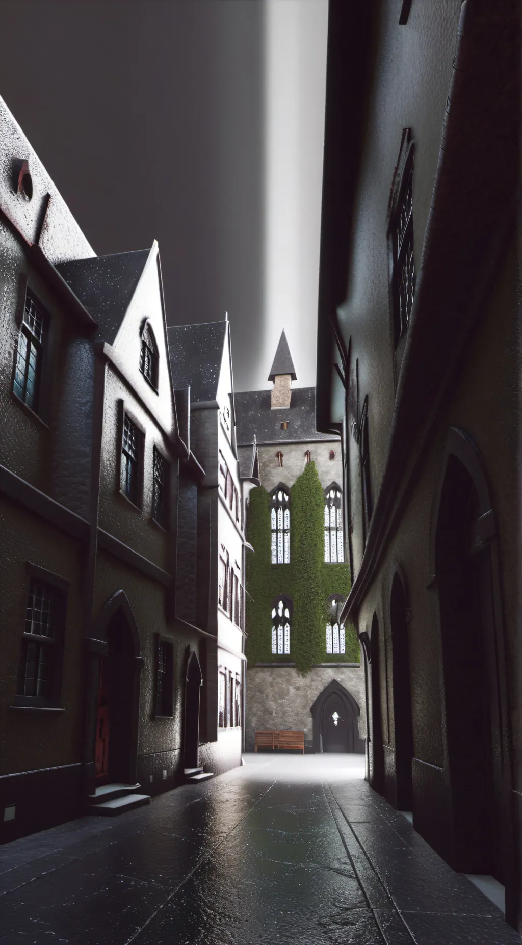 ai character: Hogwarts  background