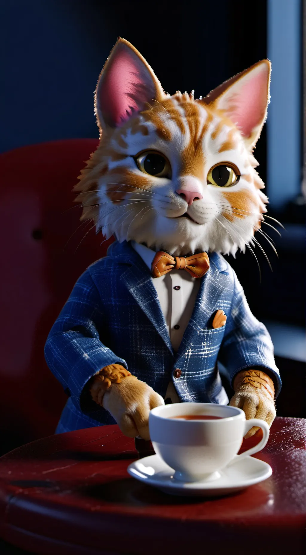 ai character: Mr.Whiskers background