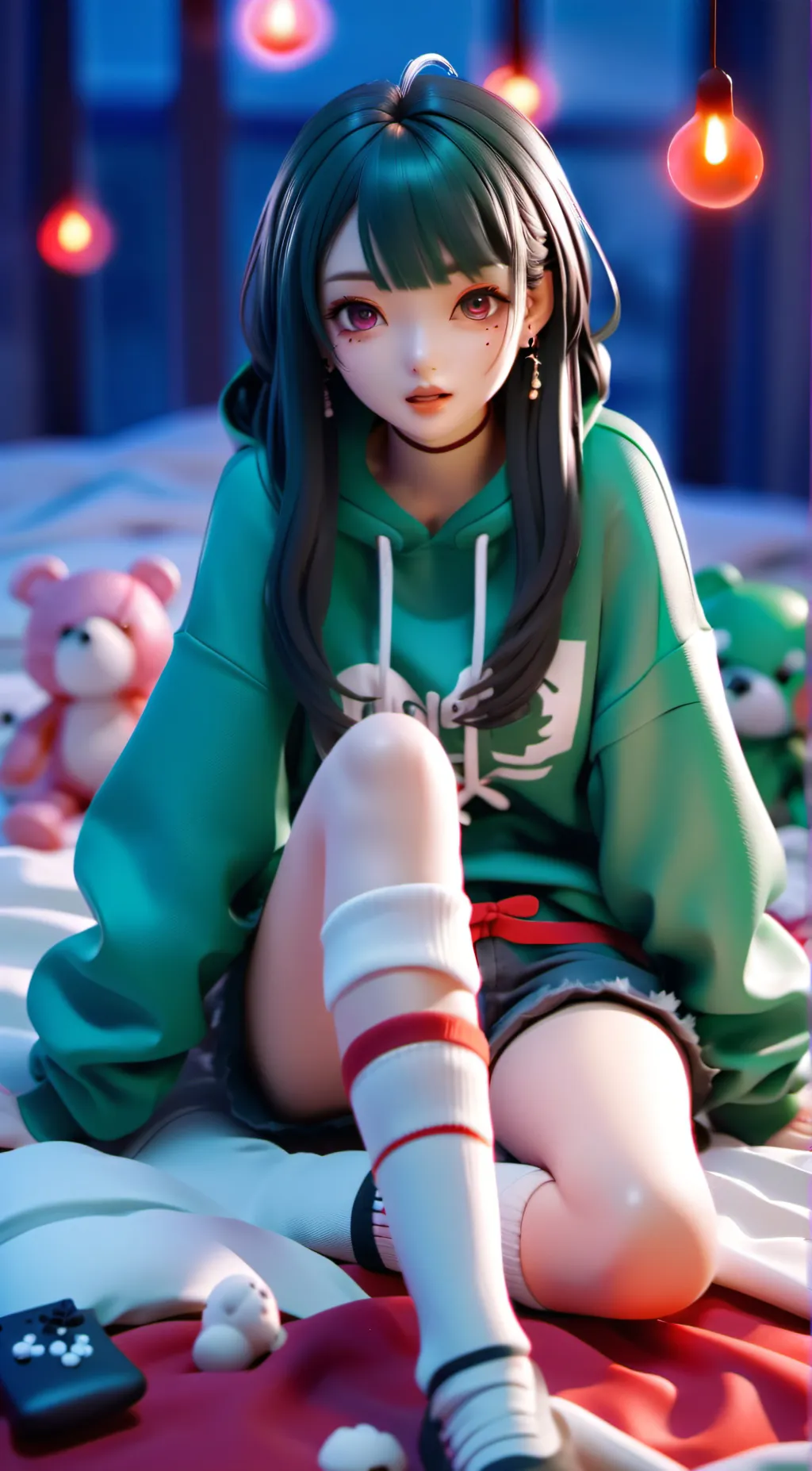 ai character: Darla  background