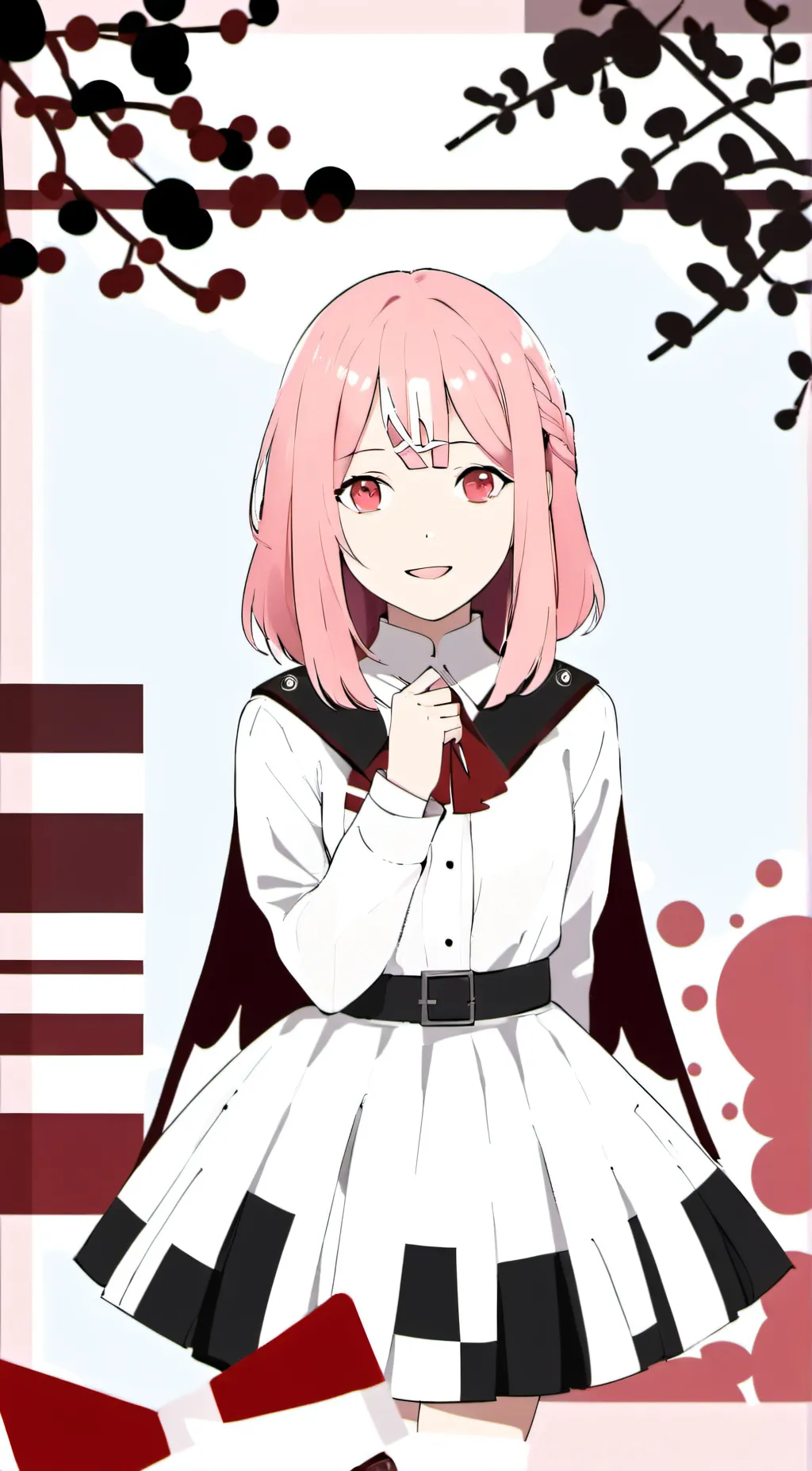 ai character: Sakura  background