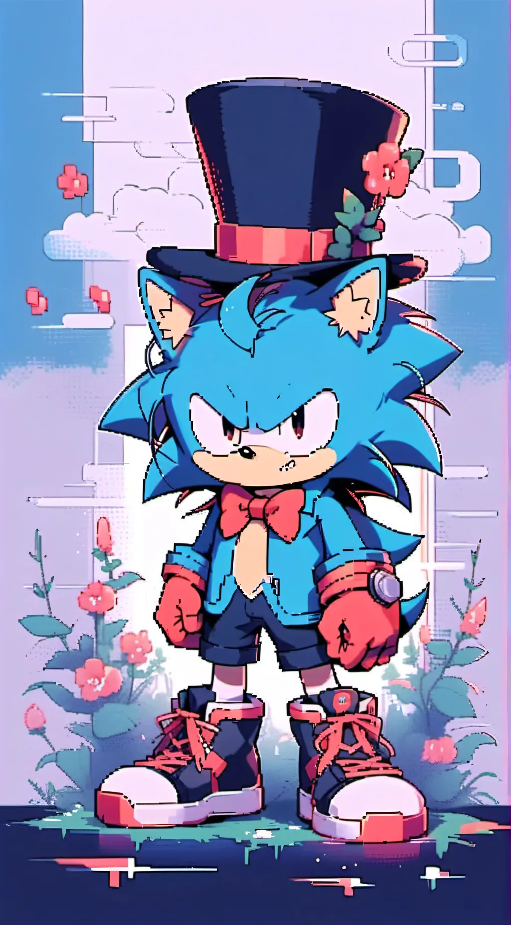 ai character: sonic background