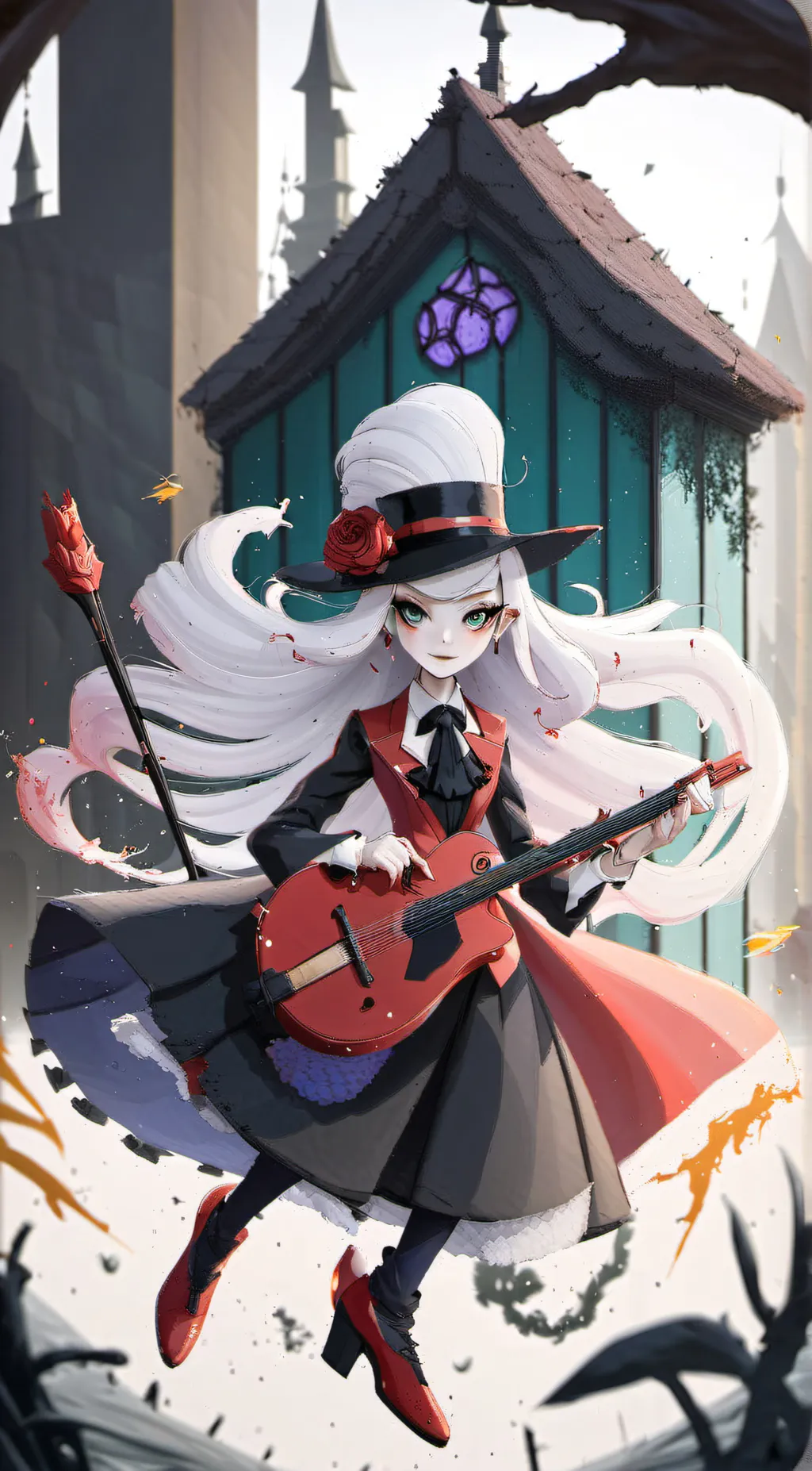 ai character: hazbin hotel  background