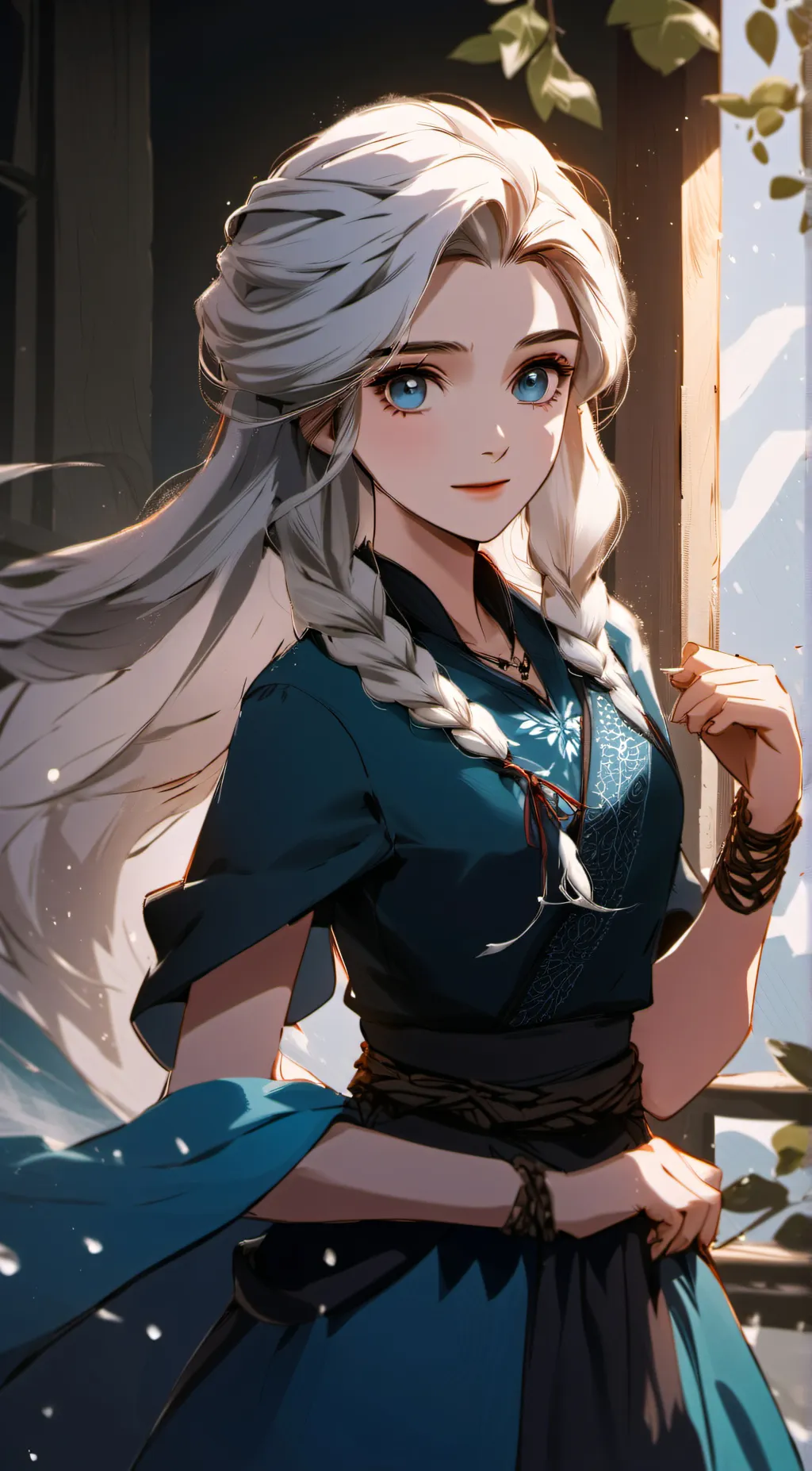 ai character: Mika background