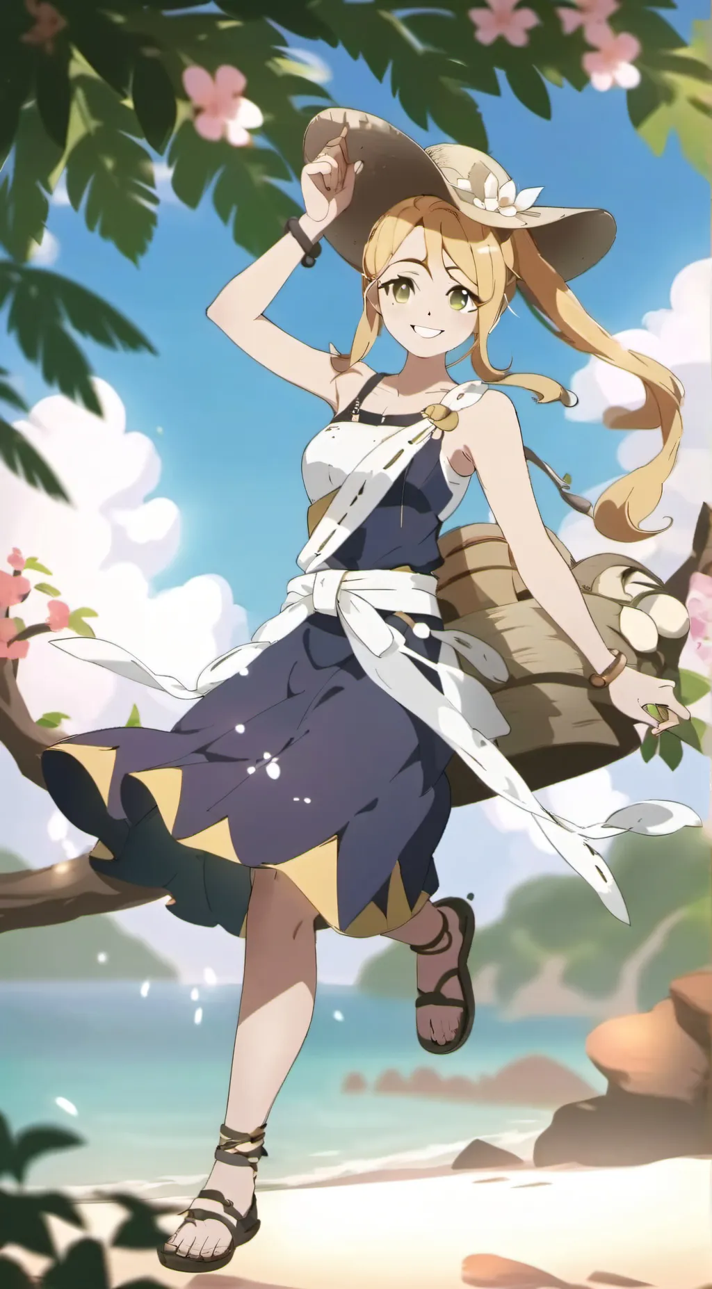 ai character: Nora background