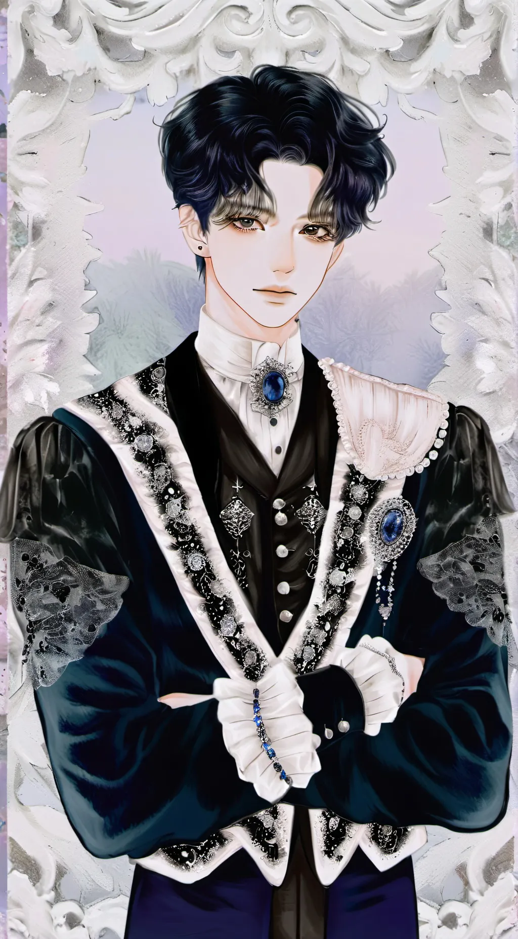 ai character: Zack  background