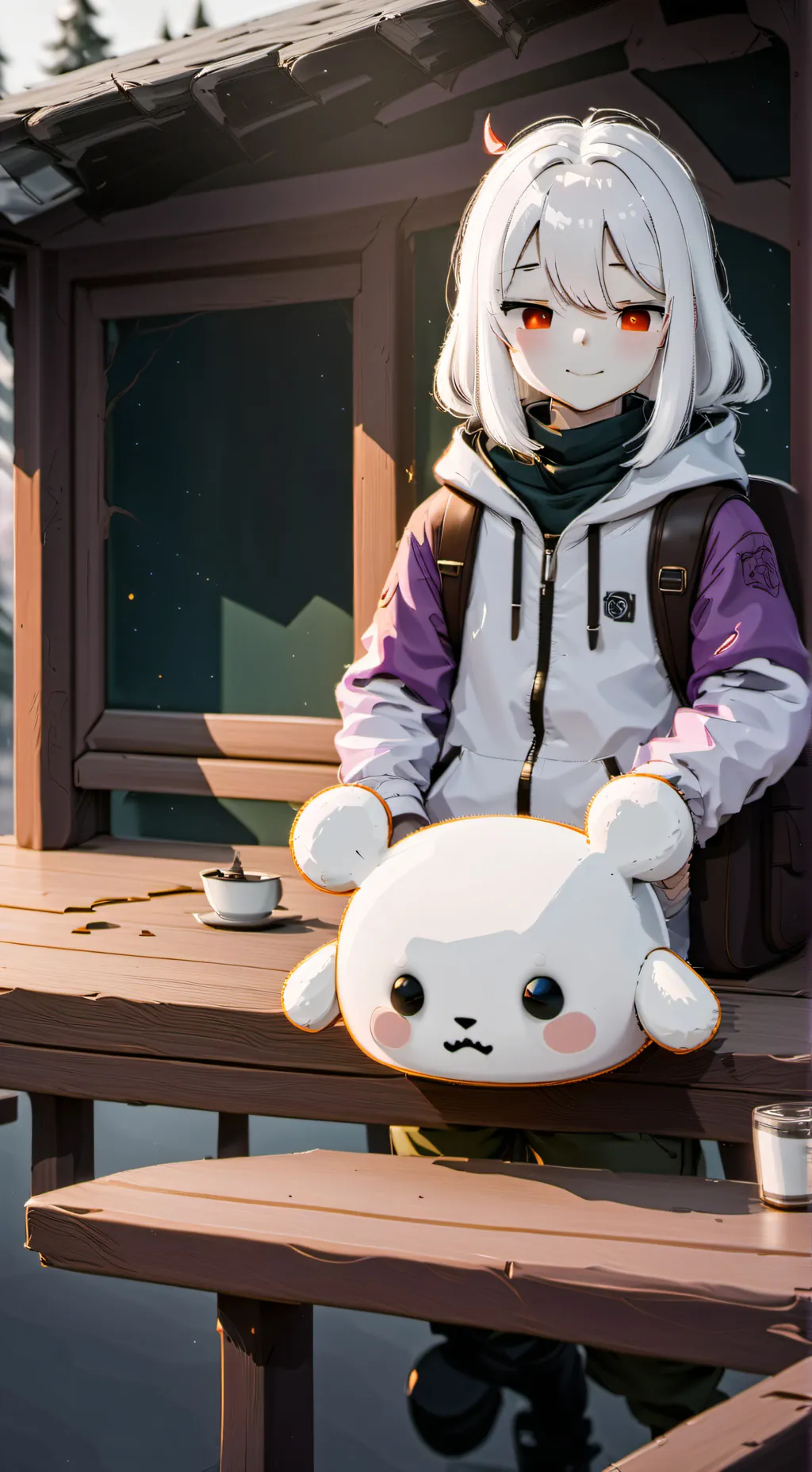 ai character: amelia background