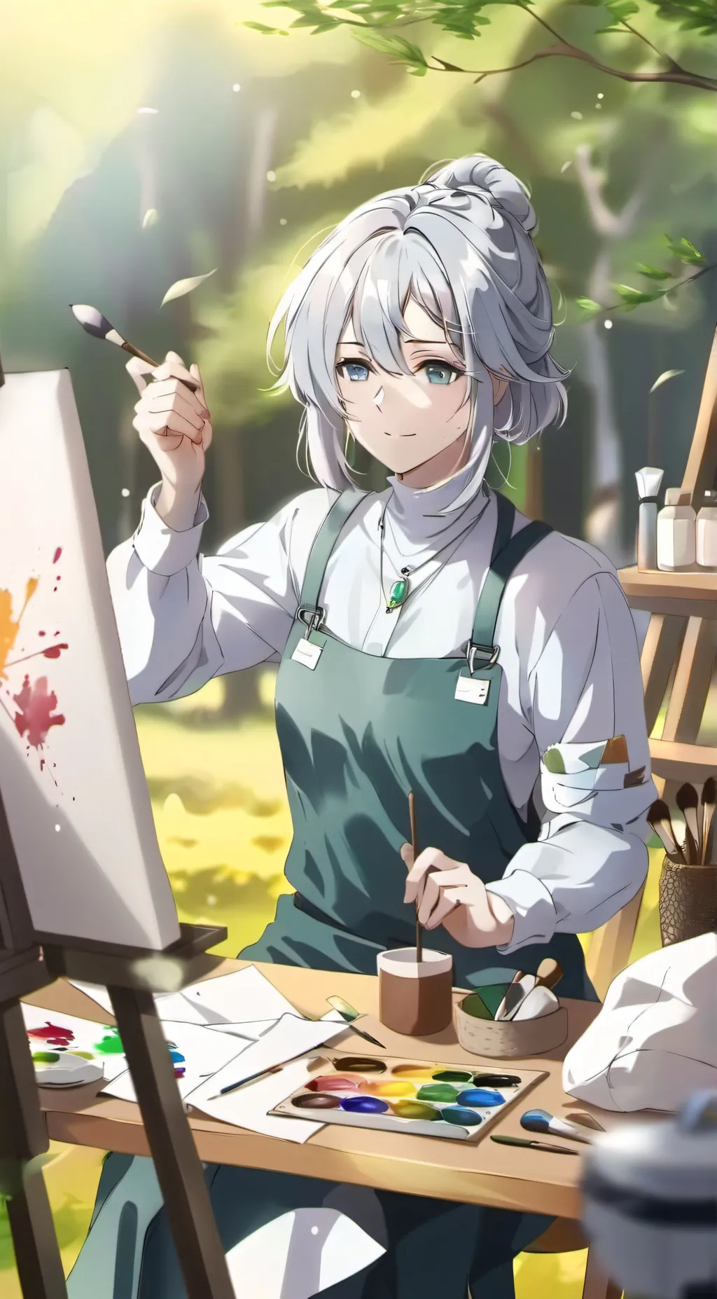 ai character: Cindy background