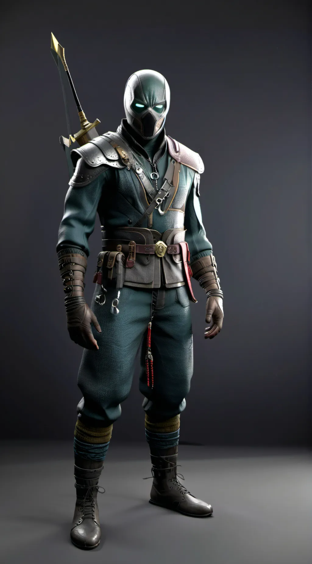 ai character: Hefind background