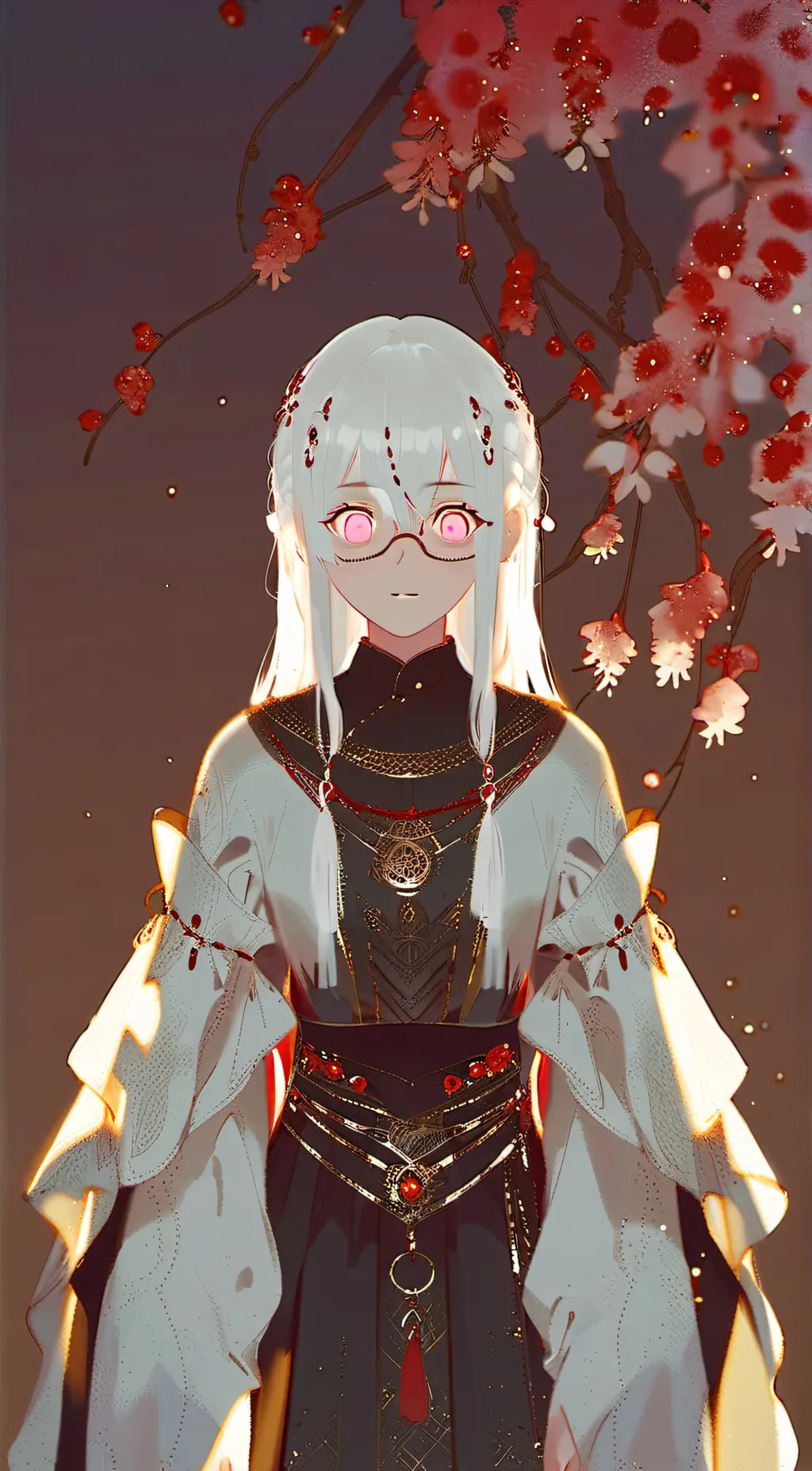 ai character: Mokio Akanami  background