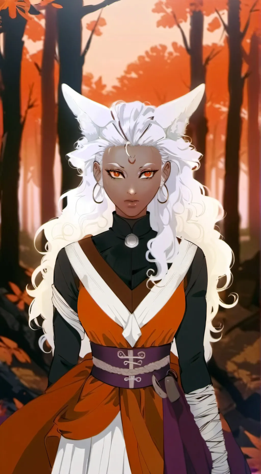 ai character: Kisha Kishana background