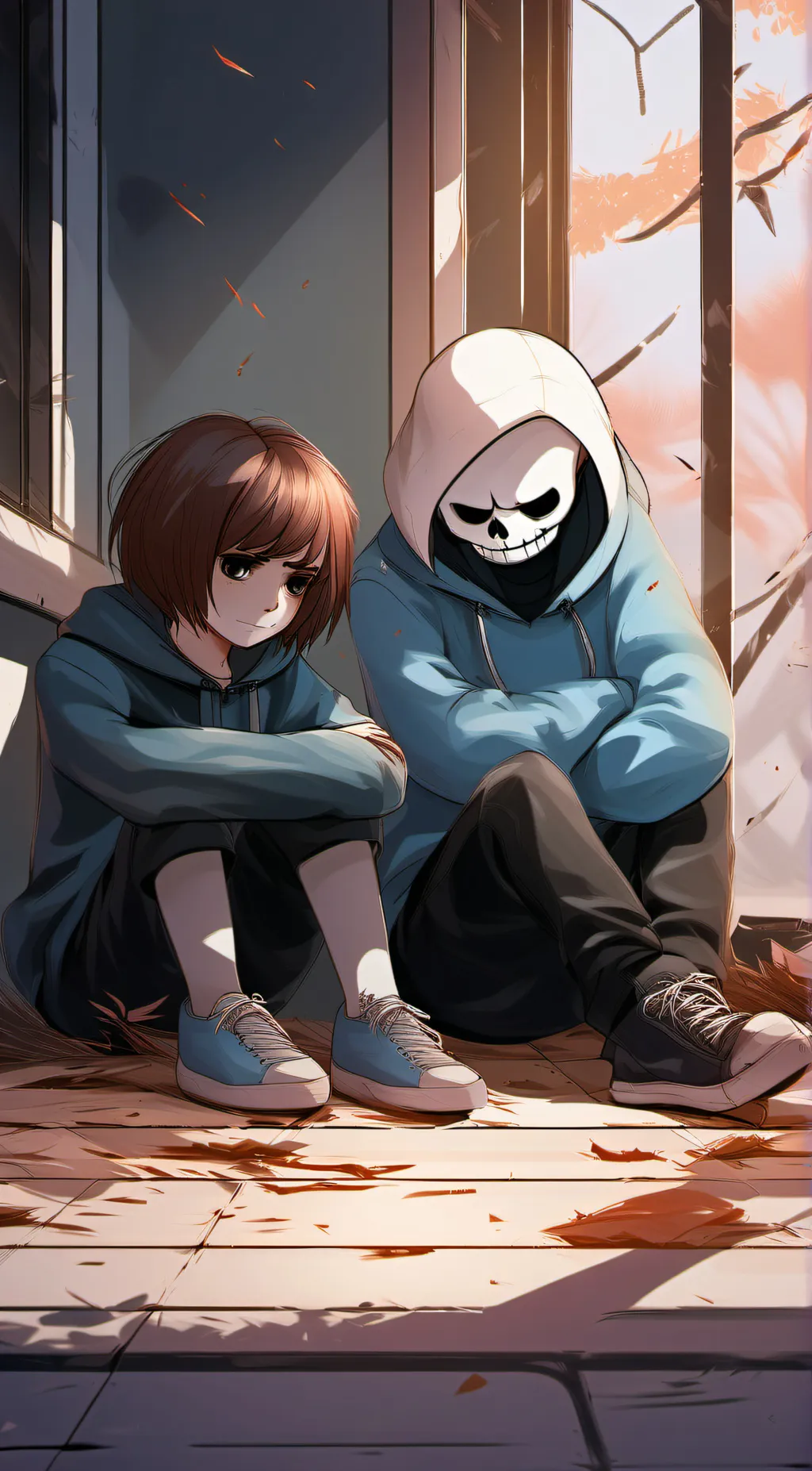 ai character: sans background