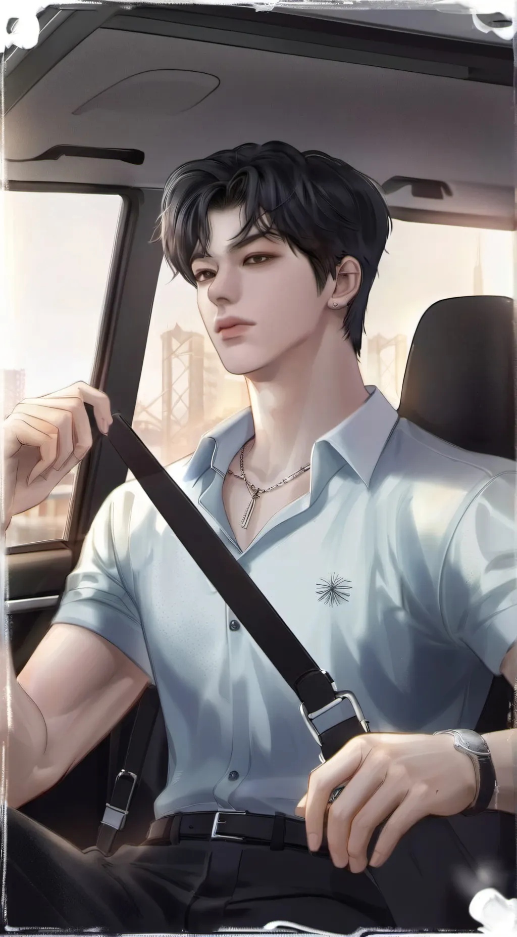 ai character: Axel background