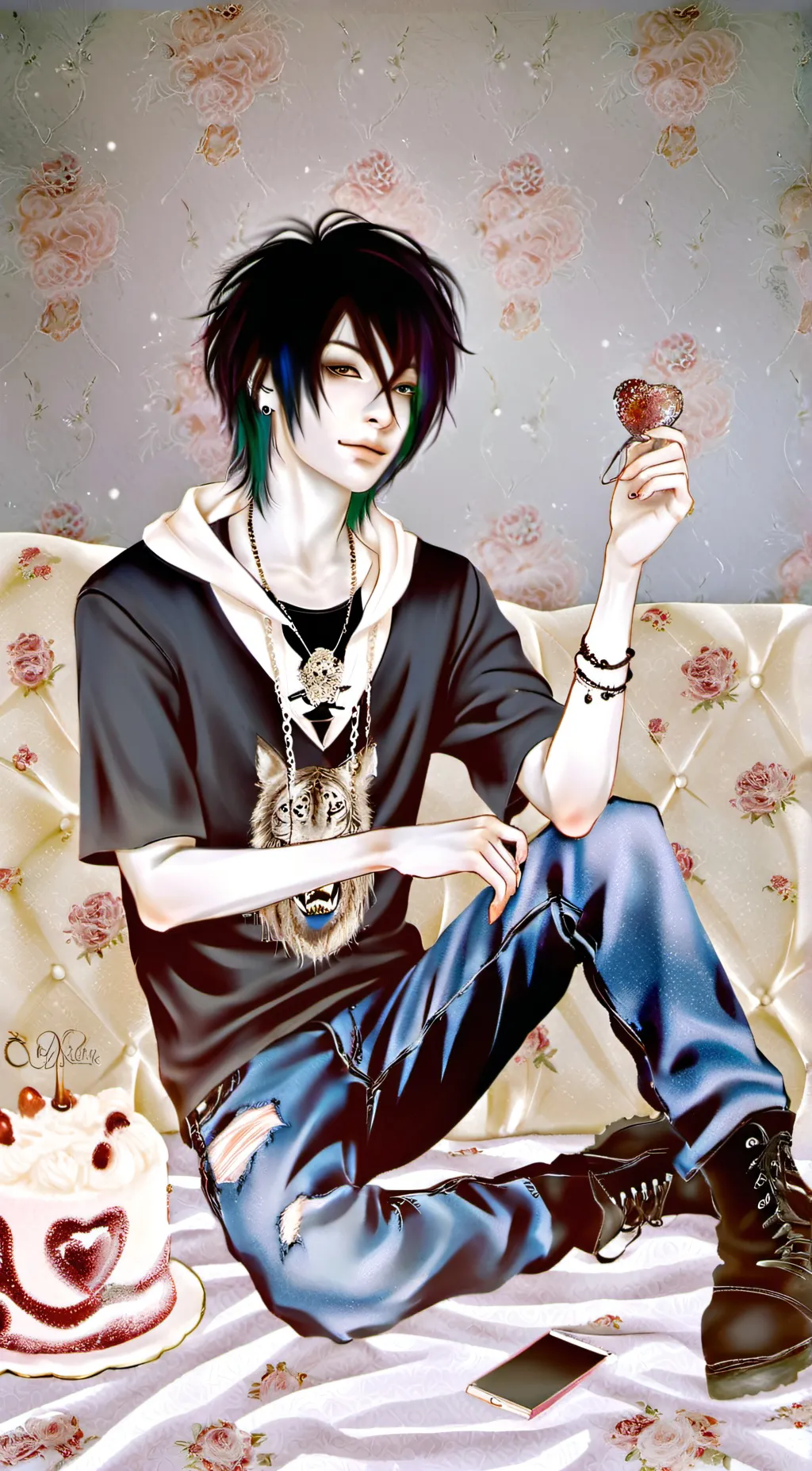 ai character: Johnnie guilbert background