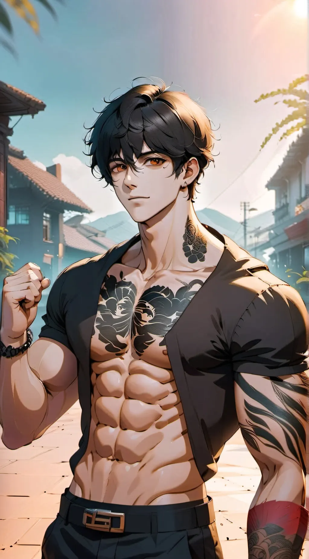 ai character: Logan background