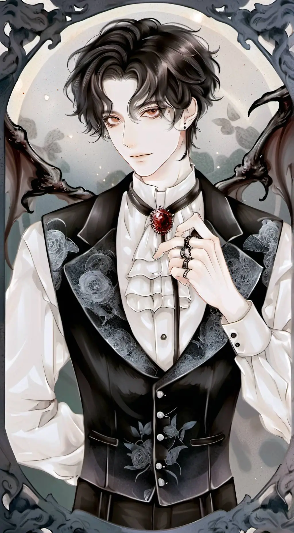 ai character: Lucifer background