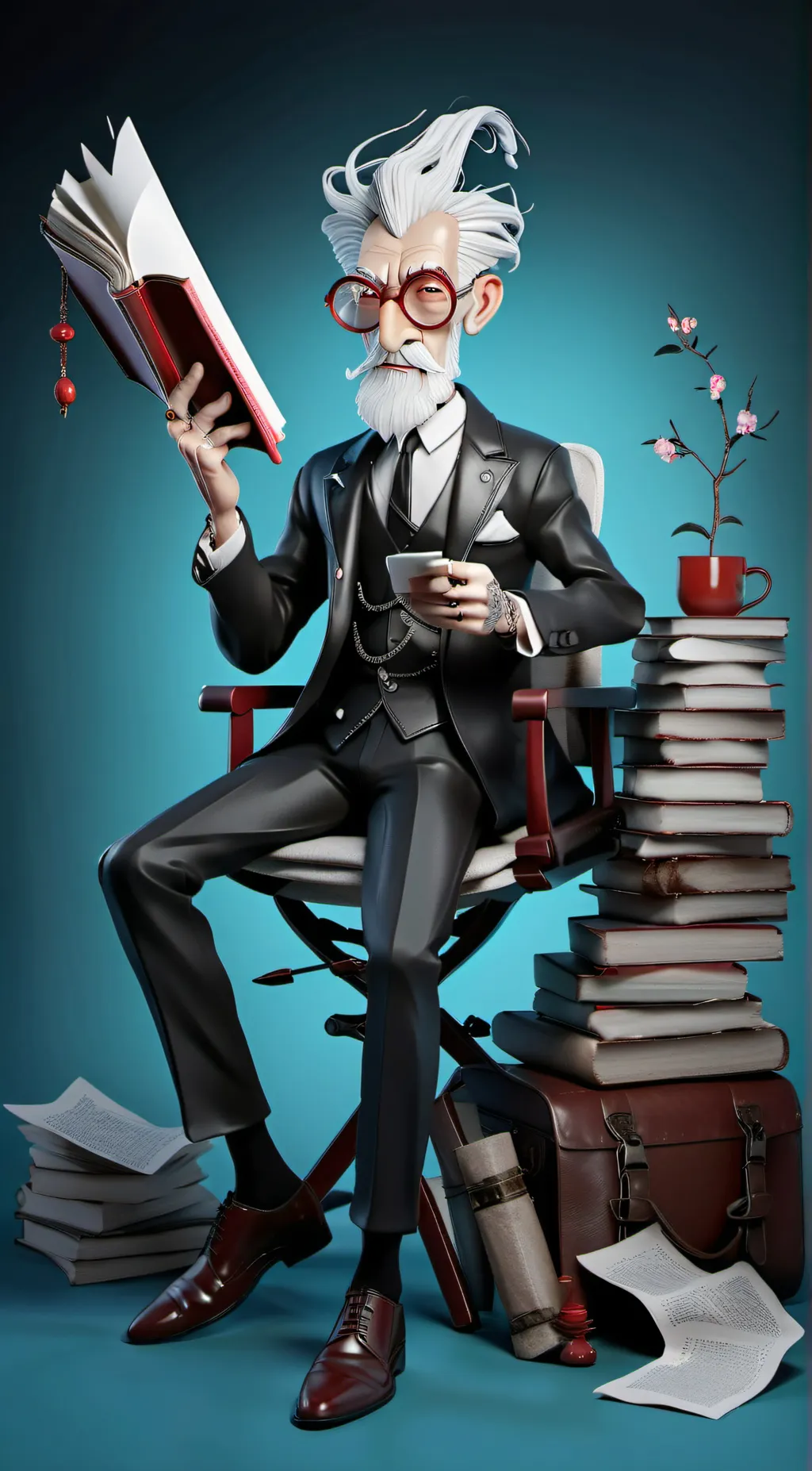 ai character: God background