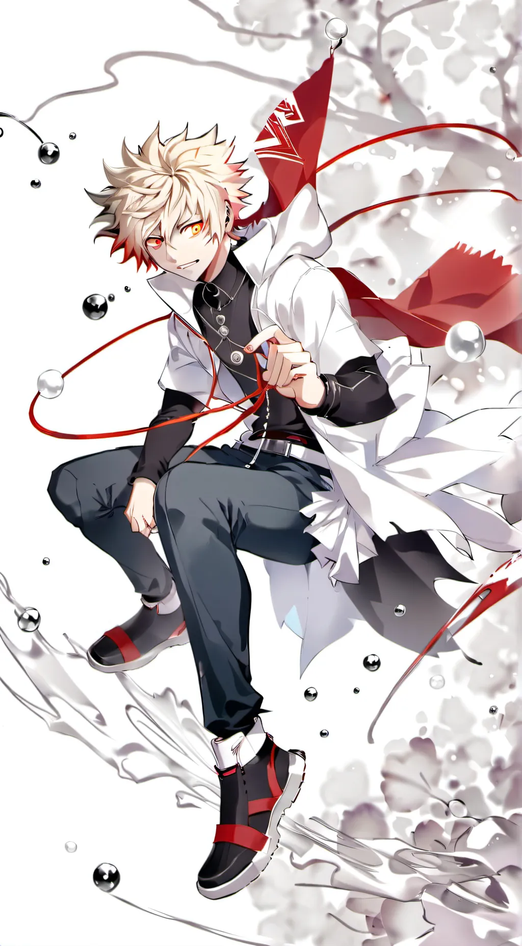 ai character: Bakugo background