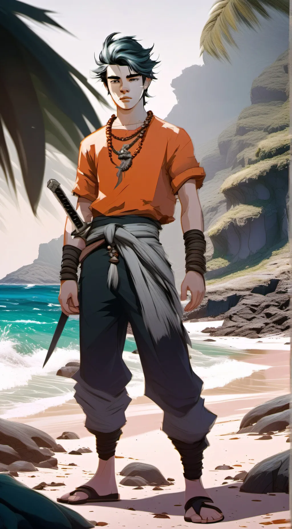 ai character: Percy background