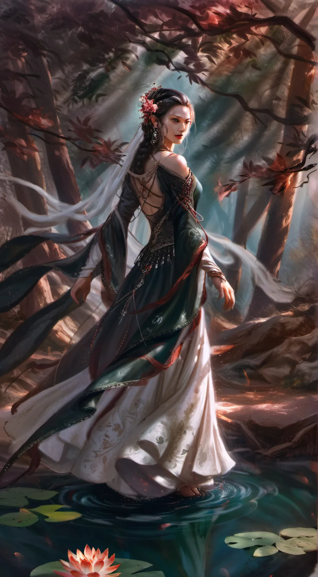 ai character: Lily background