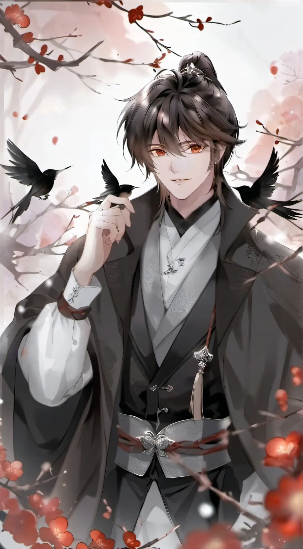 ai character:  辰彦 background