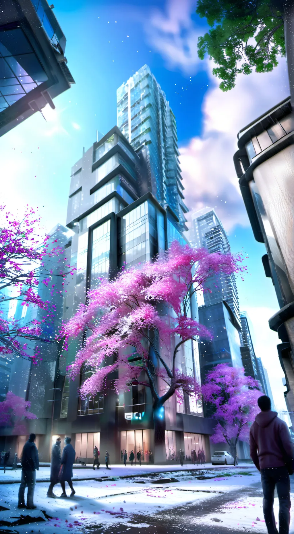 ai character: Mha in your world background