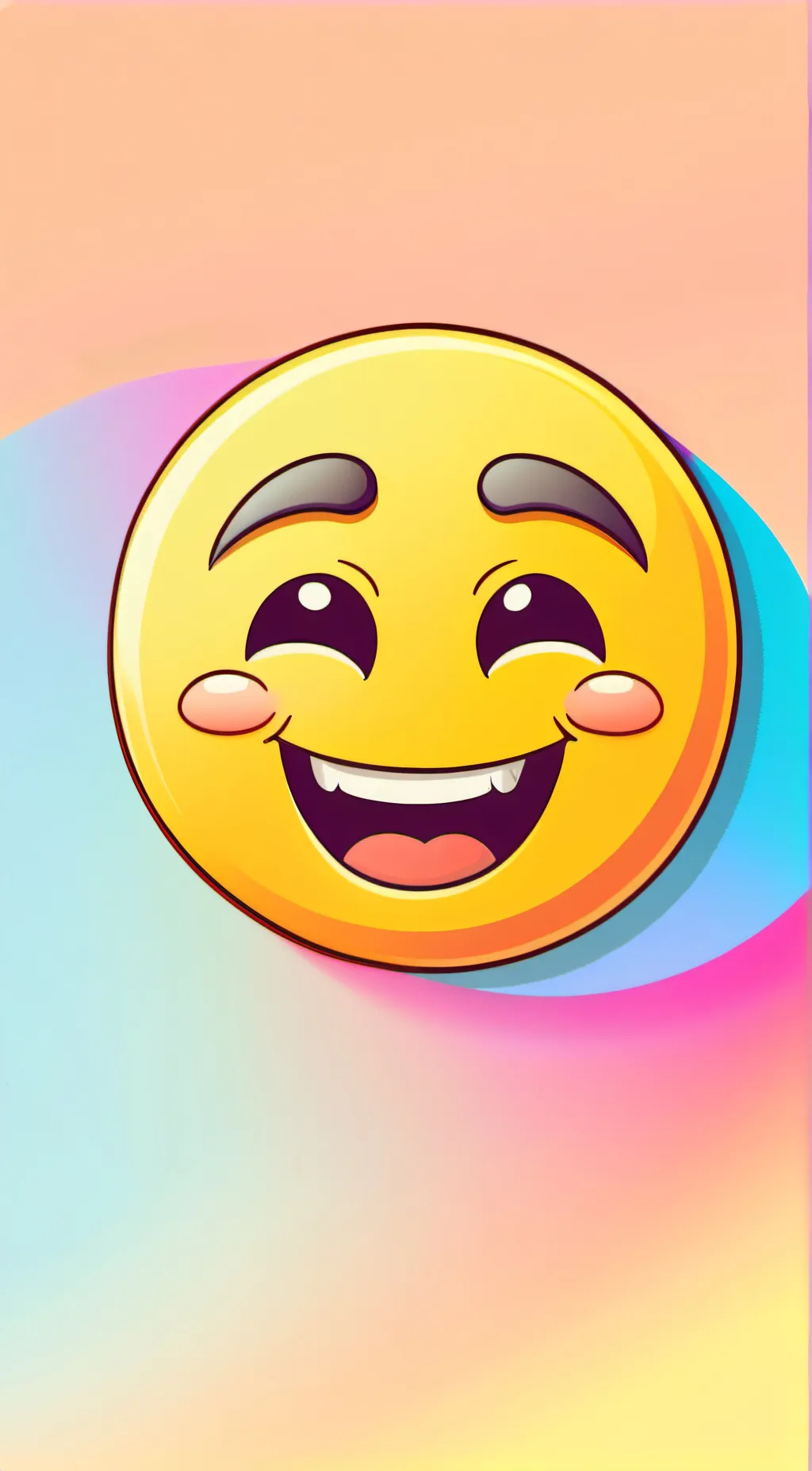 ai character: Epic face background