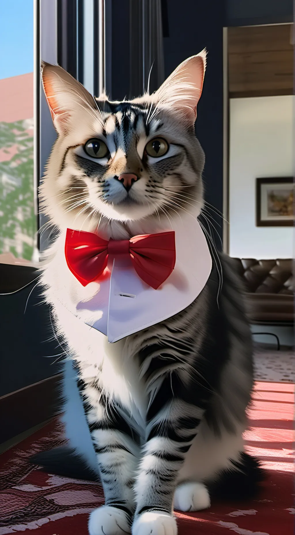 ai character: Diamond  background