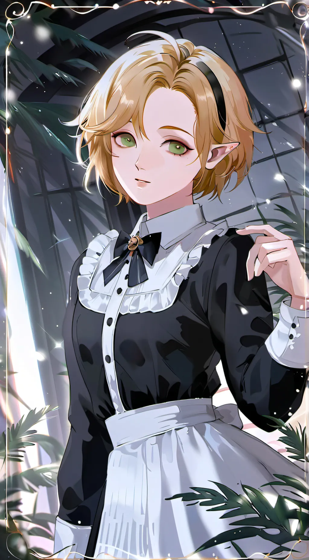 ai character: Lacy background