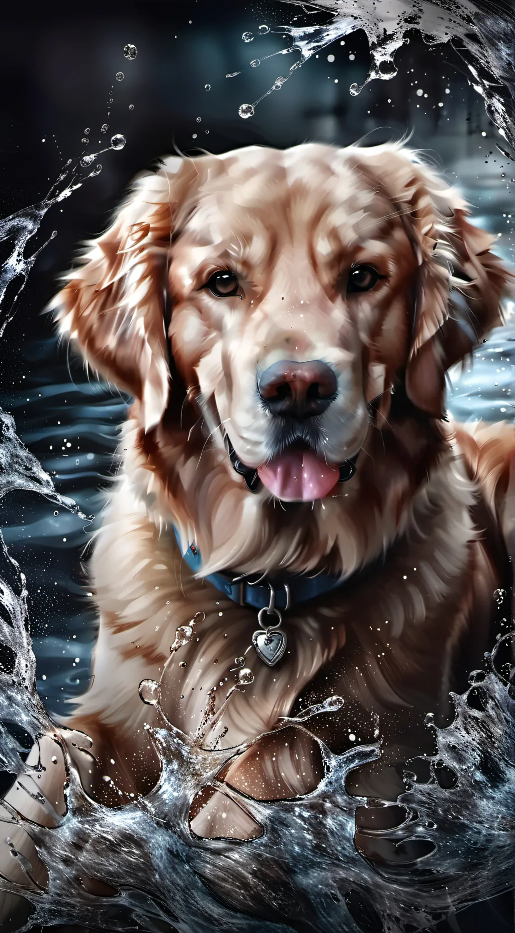 ai character: ☆Peaches☆ background