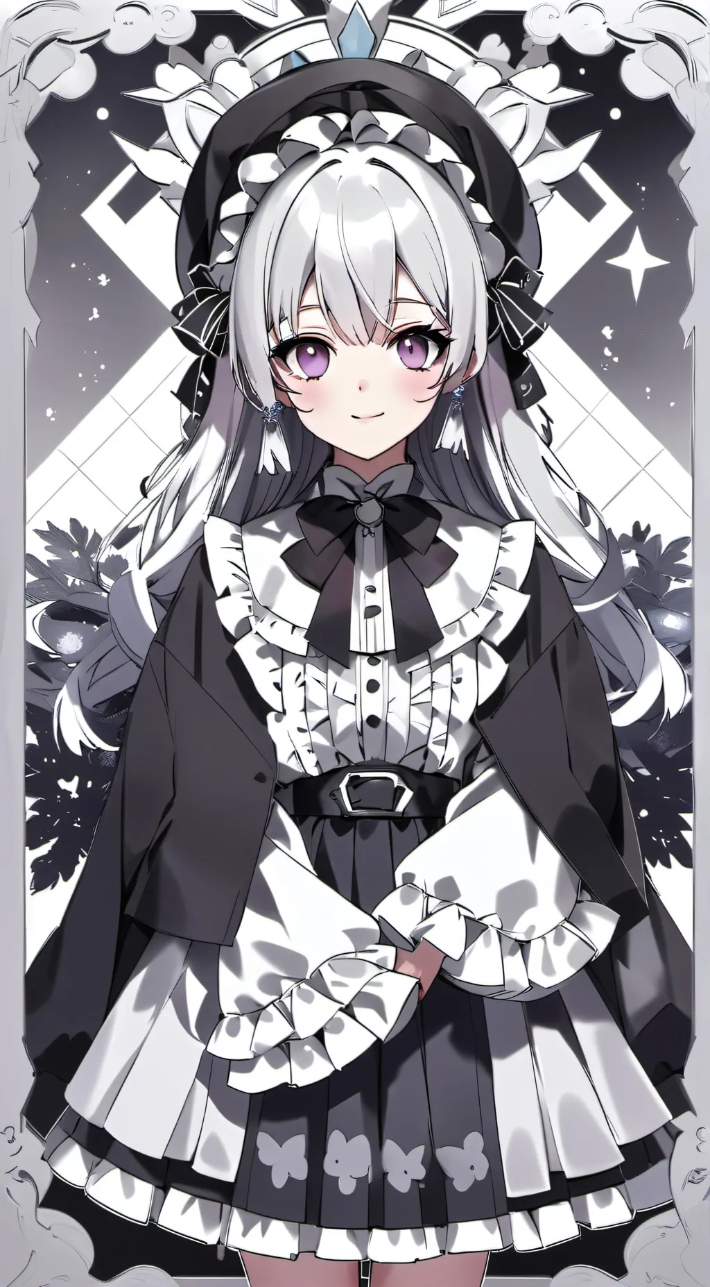 ai character: 💜Laura💫 background