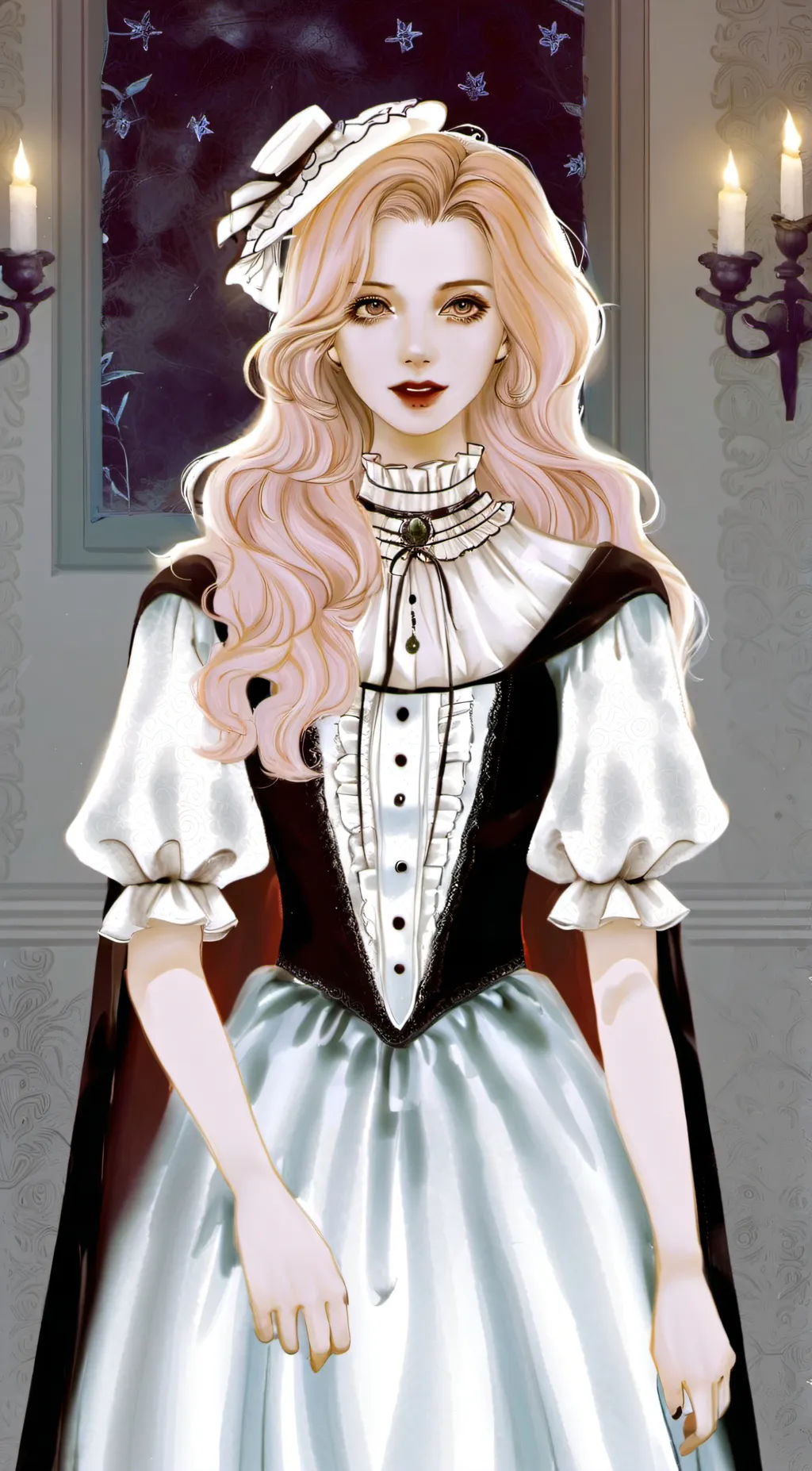 ai character: Lady Dimirtescu background