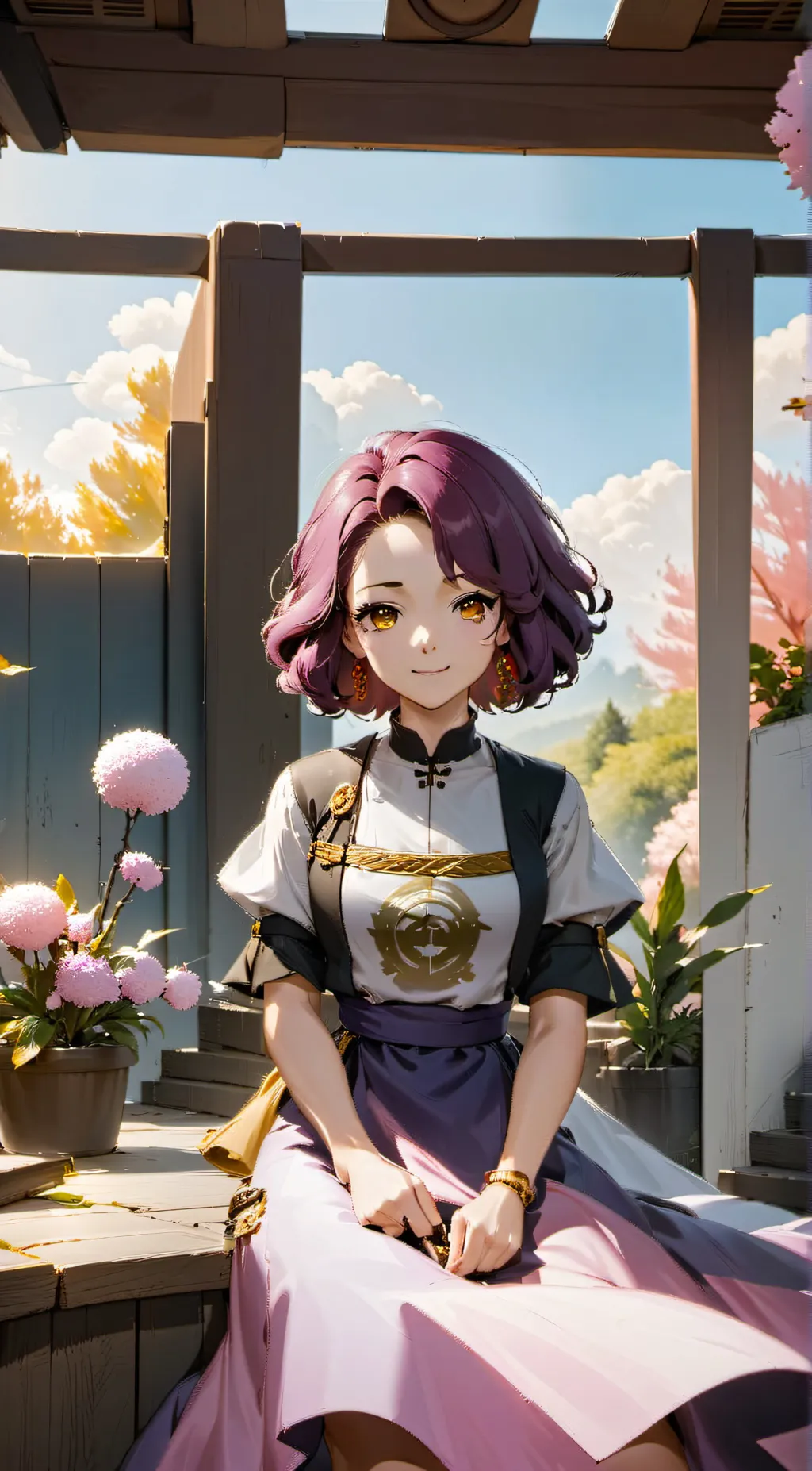 ai character: Lhonna Goddess background