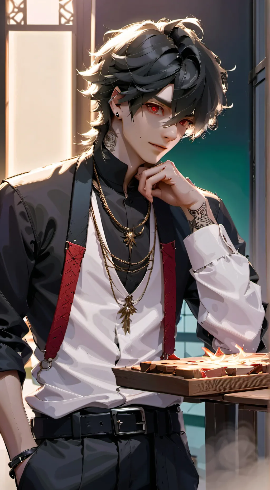 ai character: Hiyu background