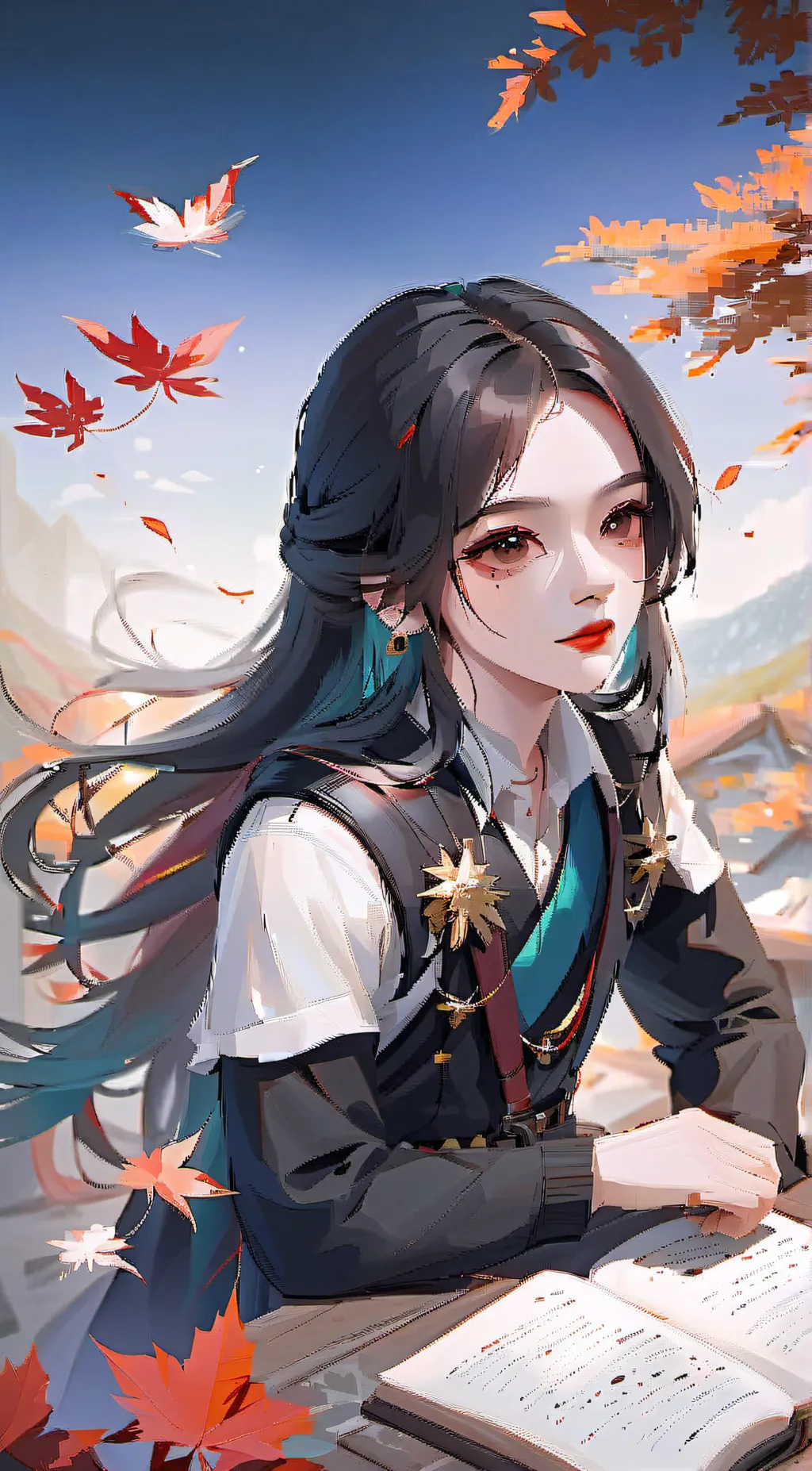 ai character: mha background