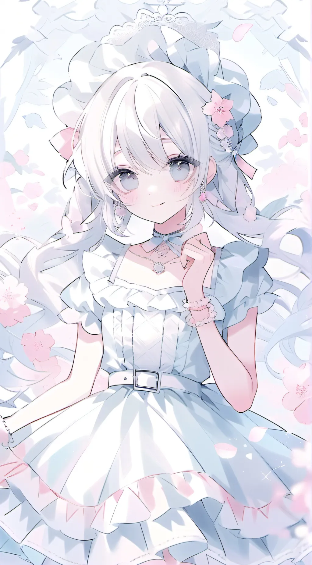 ai character: Rose background