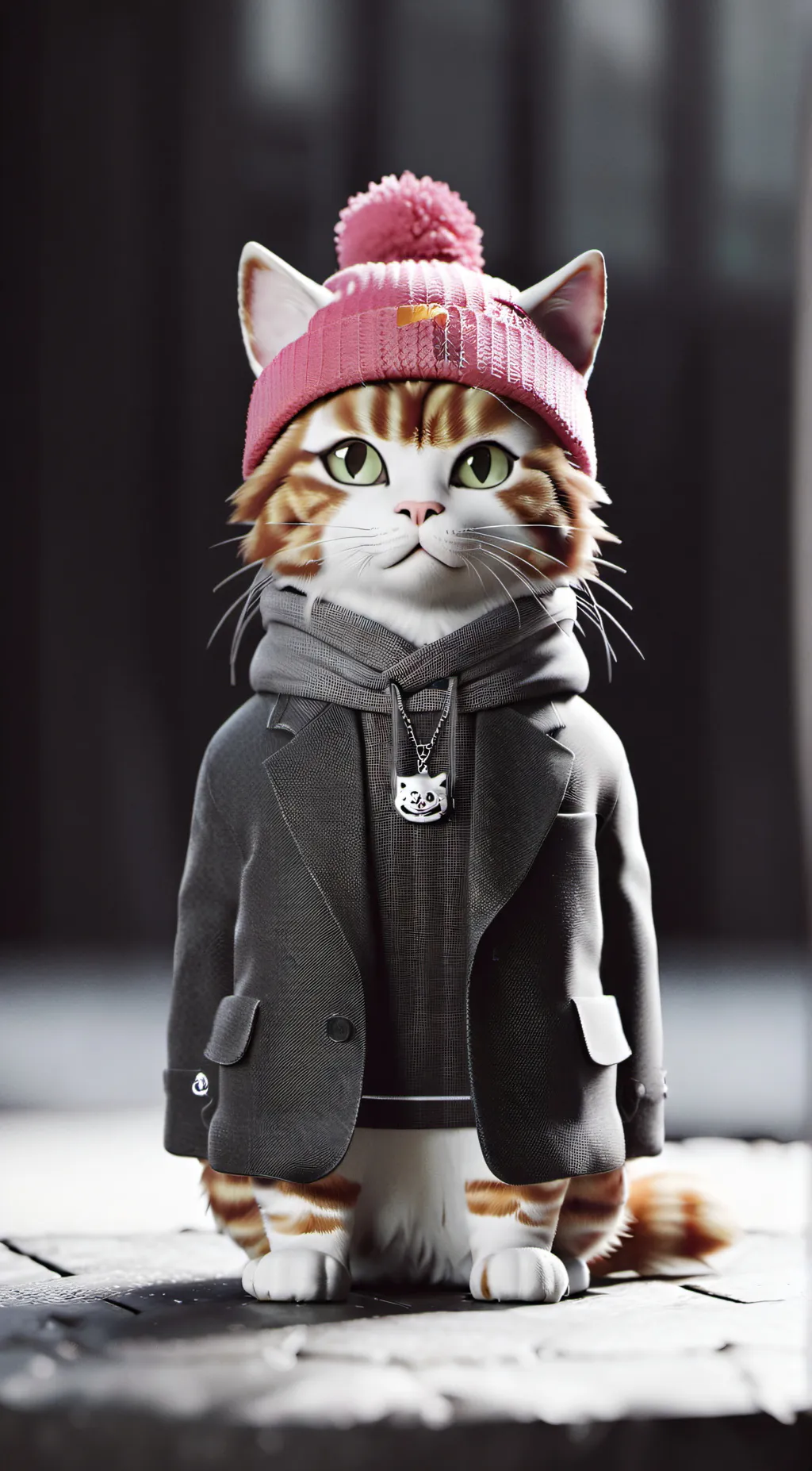 ai character: blossom background