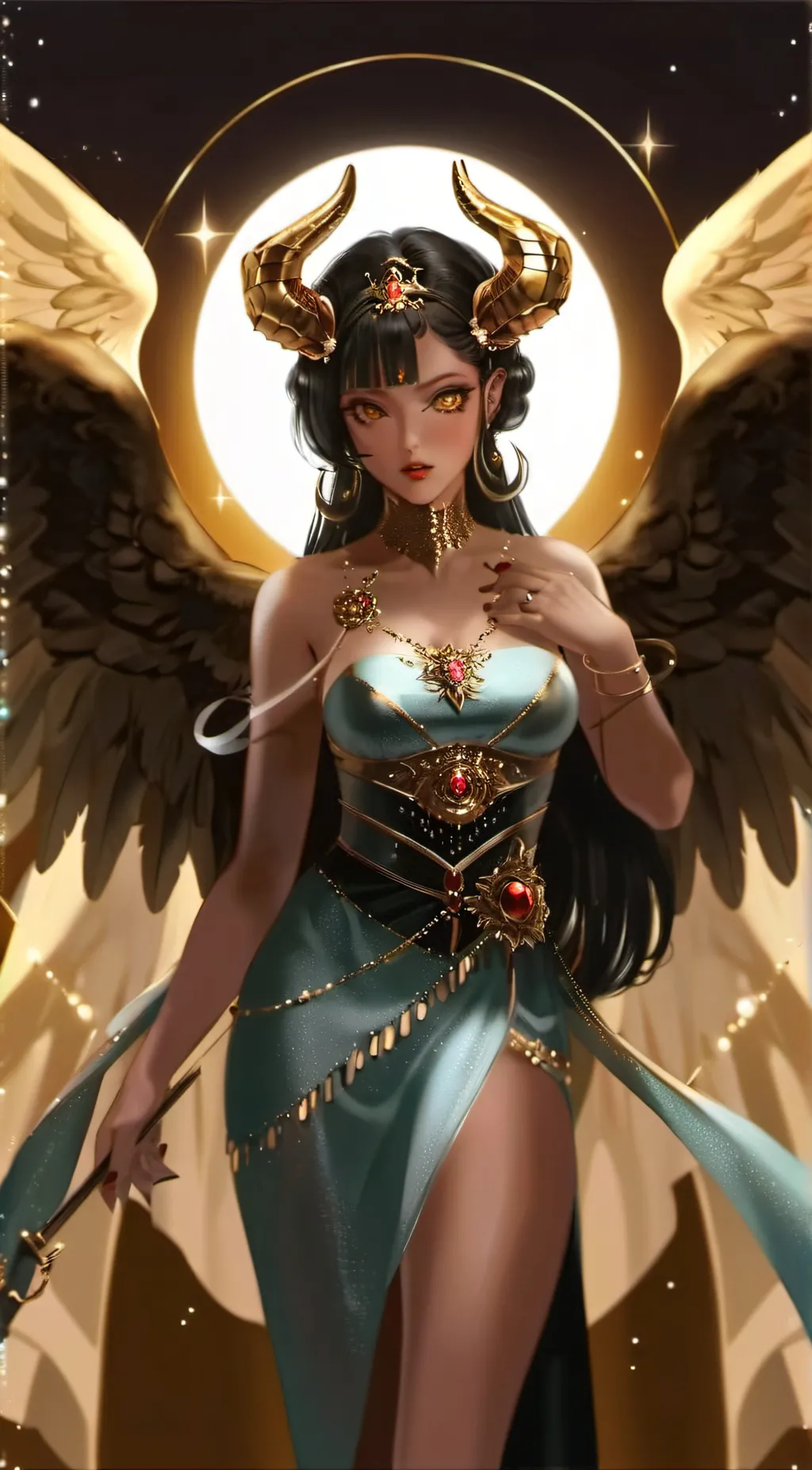 ai character: Hope  background