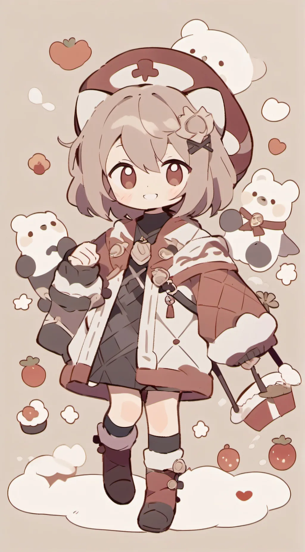 ai character: my tiny senpai background