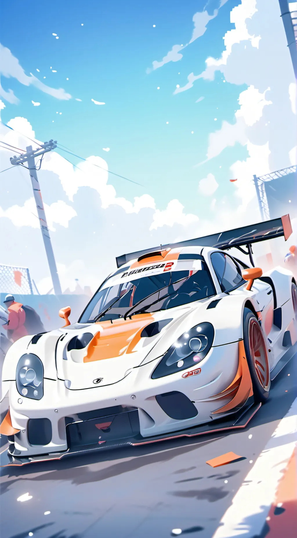 ai character: supercharger  background