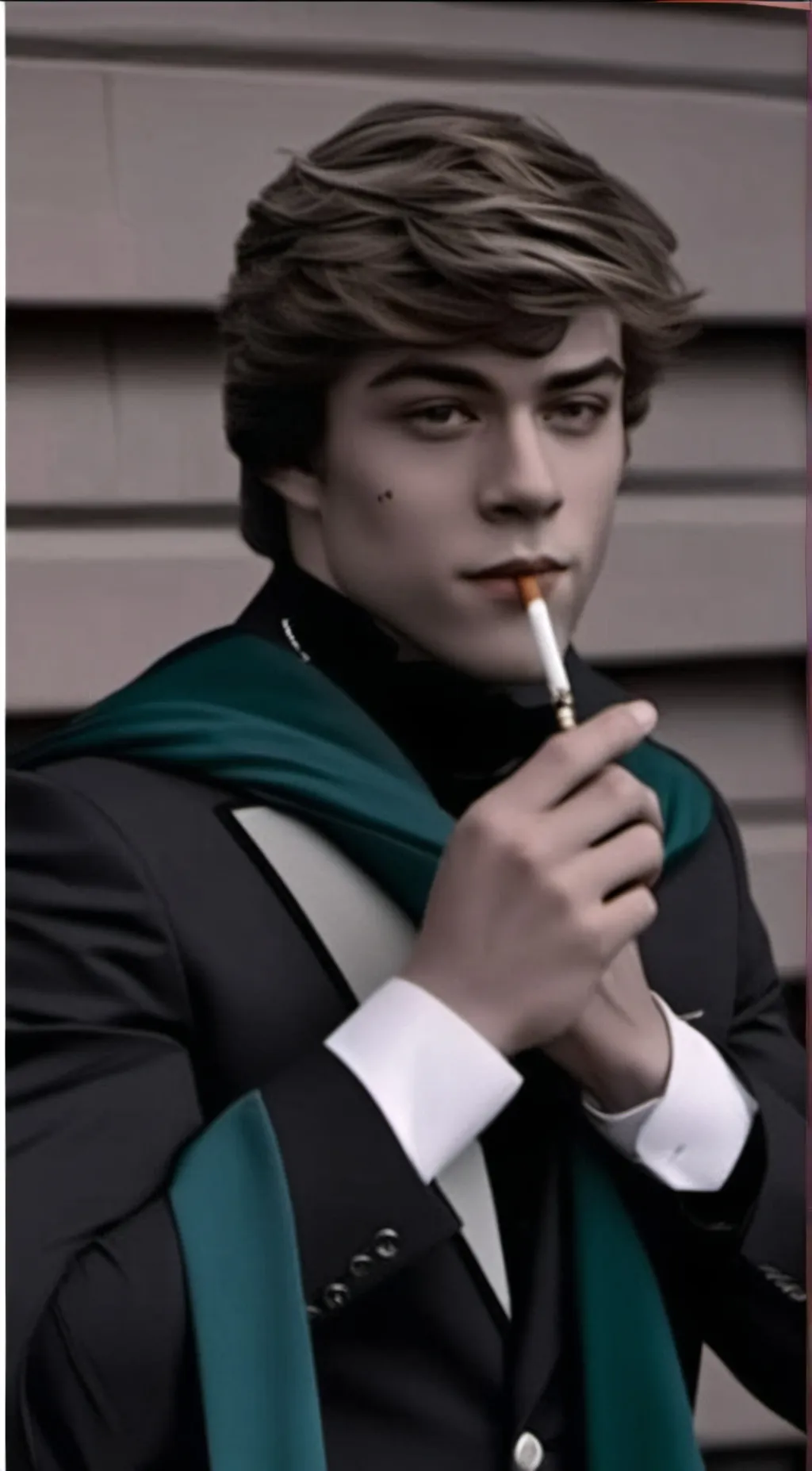 ai character: Theodore nott  background