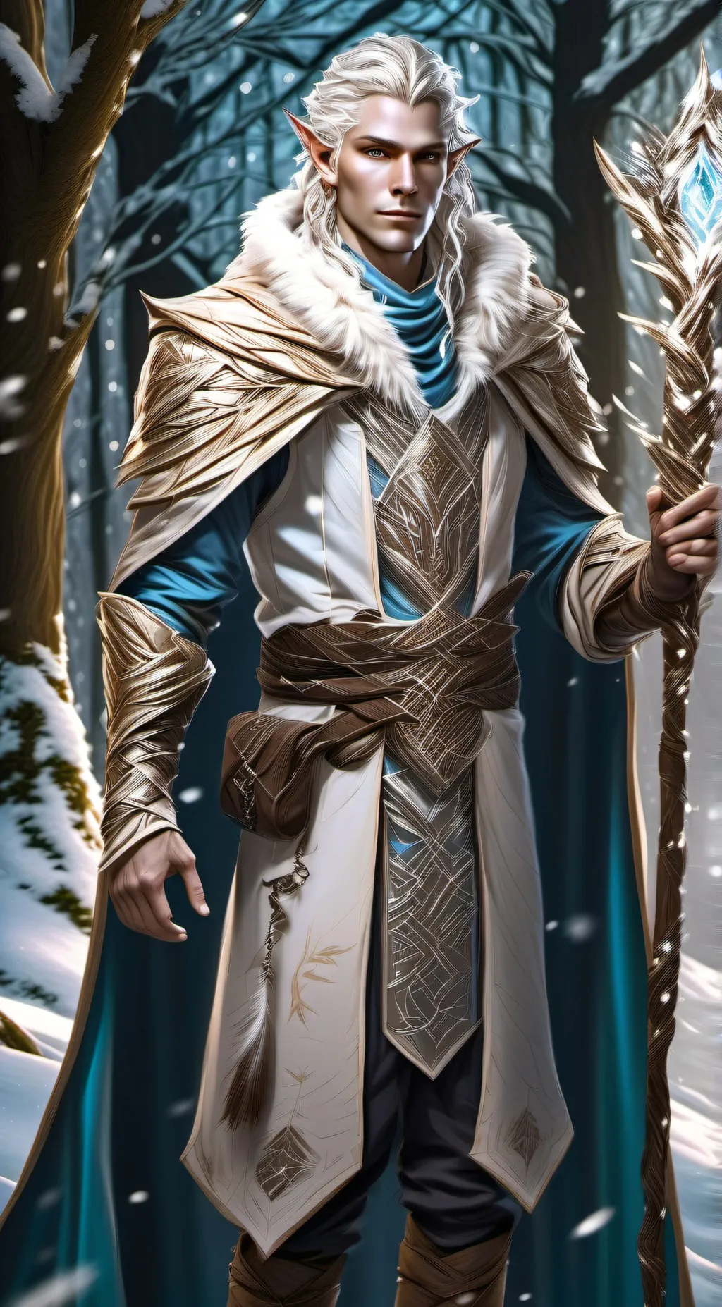 ai character: Éssha background