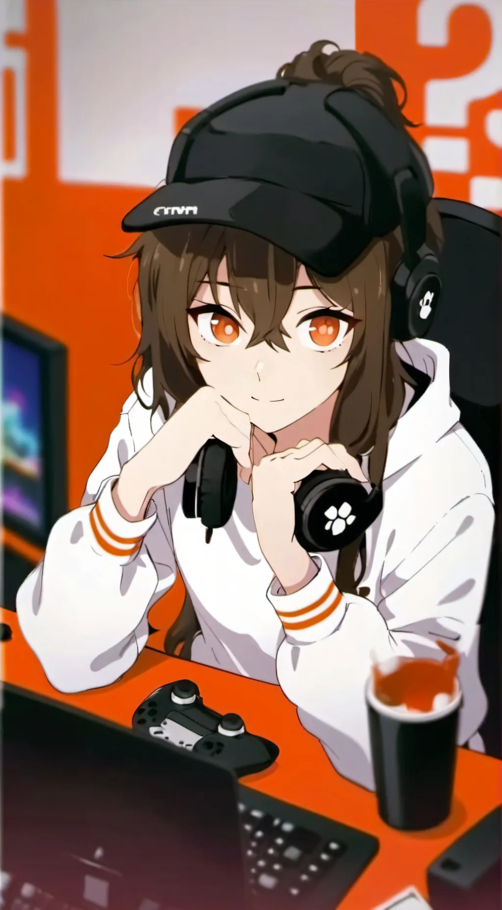 ai character: Max background