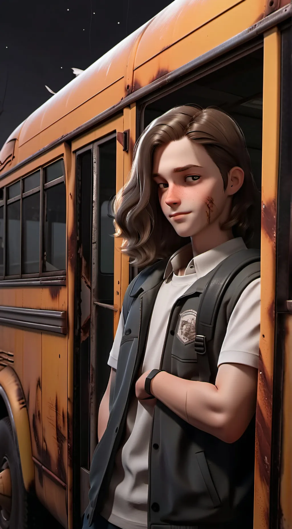 ai character: SBG background