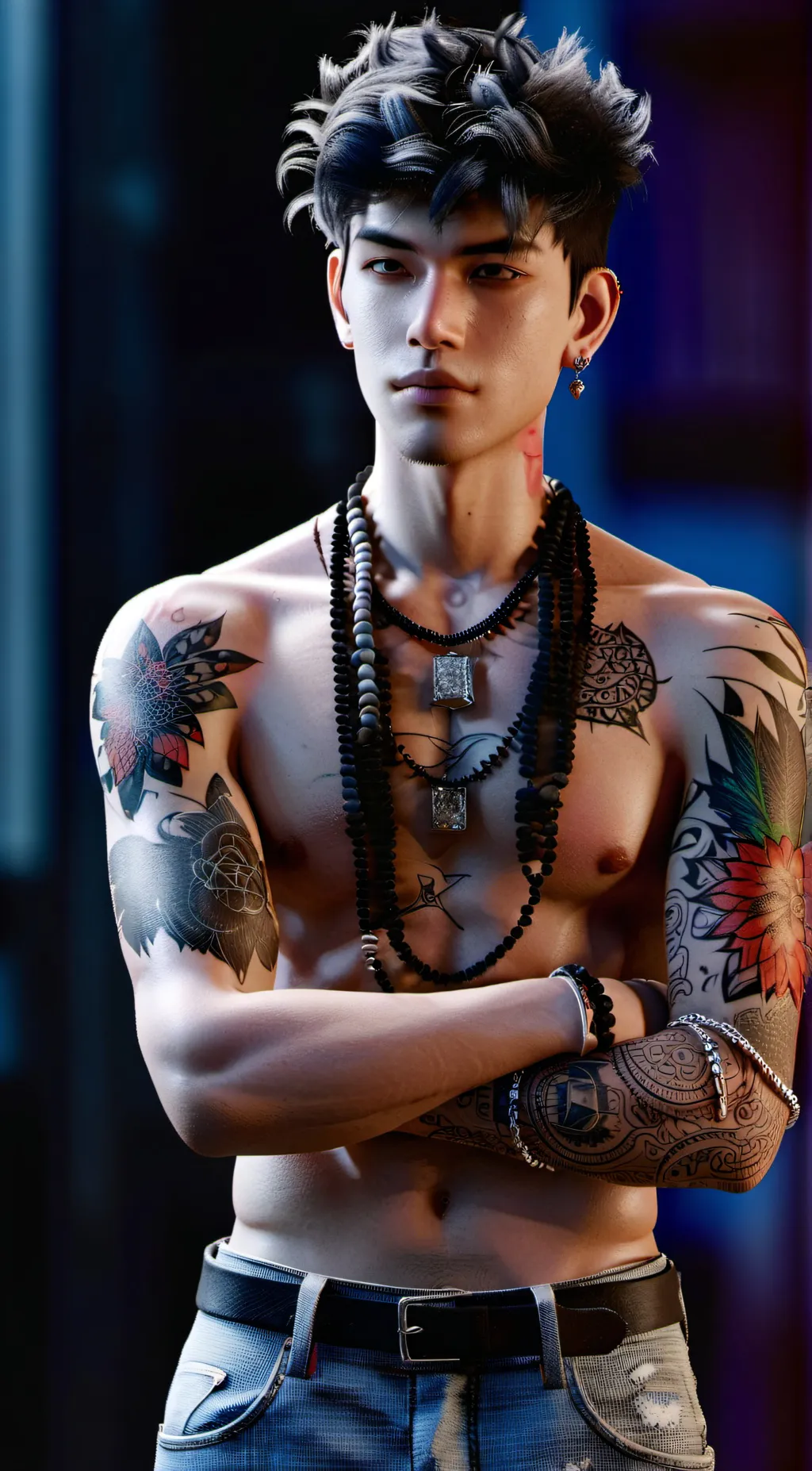 ai character: Jax  background