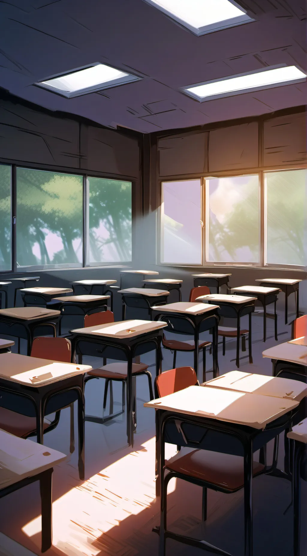 ai character: pilna school 9-3B  background