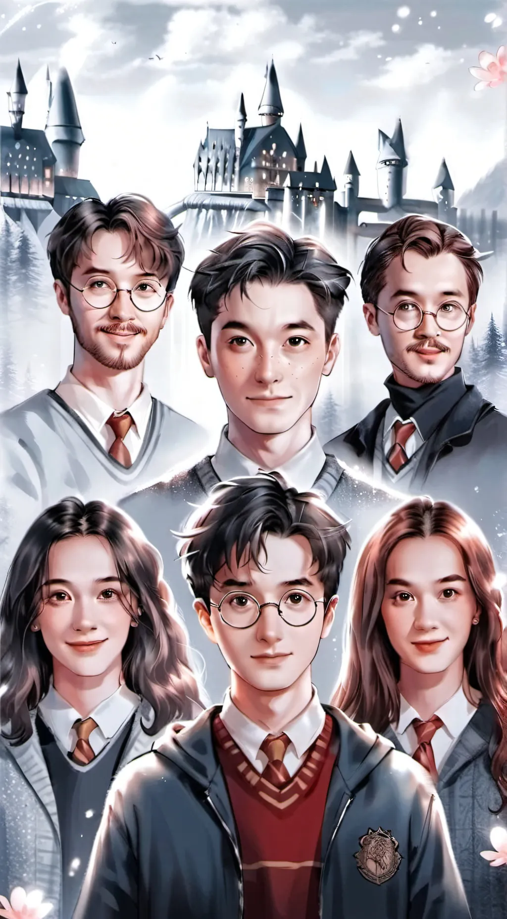 ai character: harry potter cast background